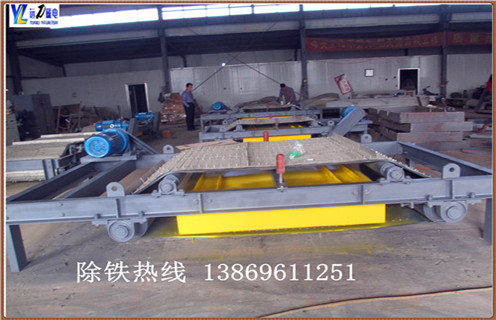 RCYD-6.5懸掛永磁自卸式除鐵器鏟齒紙廠(chǎng)自動(dòng)卸鐵方便你我