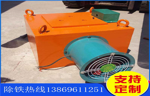 電磁除鐵器，風(fēng)冷電磁除鐵器，北京RCDA系列風(fēng)冷懸掛式電磁除鐵器_選型_北京RCDA系列風(fēng)冷懸掛式電磁除鐵器工作原理_價(jià)格