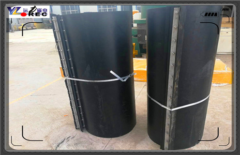 皮帶自卸工永磁除鐵器，廣西皮帶自卸式永磁除鐵器怎么調節_廣西皮帶自卸式永磁除鐵器跑偏原因及如何調_刮板價(jià)格 