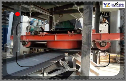 帶式電磁除鐵器，天津帶式電磁式除鐵器工作原理_天津帶式電磁式除鐵器構造選型_廠(chǎng)家