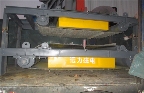 輸送帶除鐵器，寧夏輸送帶除鐵器價(jià)格_工作原理及安裝高度要求_寧夏輸送帶除鐵器價(jià)格不卸料怎么回事，如何清理及接線(xiàn)     