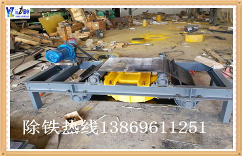 電磁除鐵器自卸式，陜西電磁除鐵器自卸式_陜西電磁除鐵器自卸式廠(chǎng)家配件_型號及工作視頻 