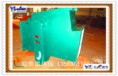 管道除鐵器，天津管道除鐵器工作原理_遠力天津管道除鐵器工作原理12000高斯_可定制工作原理_安裝示意圖 