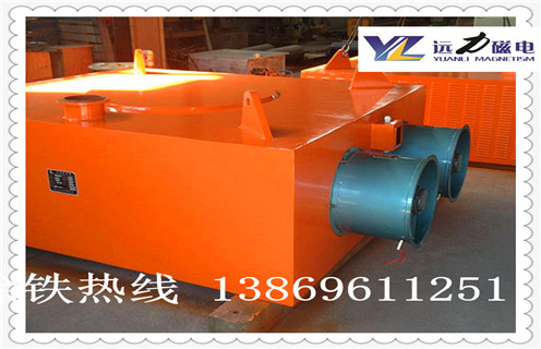 風(fēng)冷自卸式除鐵器，江西風(fēng)冷自卸式電磁除鐵器_江西風(fēng)冷自卸式電磁除鐵器參數工作原理_價(jià)格